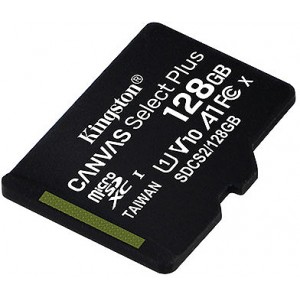  128GB Kingston Canvas Select Plus SDCS2/128GBSP microSDHC, 100MB/s, (Class 10 UHS-I) (card de memorie/карта памяти)