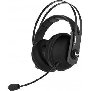  ASUS Gaming Headset TUF Gaming H7 Gun-Metal, On-board 7.1 virtual surround, Driver 53mm Neodymium, Impedance 32 Ohm, Headphone: 20 ~ 20000 Hz, Sensitivity microphone: -45 dB, Cable 1.2m, USB