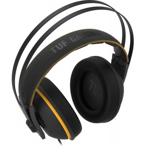   ASUS Gaming Headset TUF Gaming H7 Core Yellow, Driver 53mm Neodymium, Impedance 32 Ohm, Headphone: 20 ~ 20000 Hz, Sensitivity microphone: -45 dB, Cable 1.2m, 3.5 mm(1/8”) connector Audio/mic combo