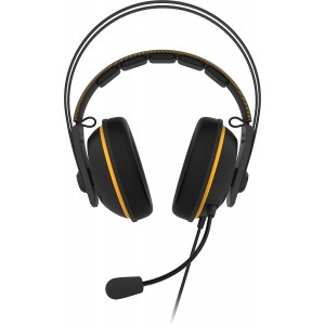   ASUS Gaming Headset TUF Gaming H7 Core Yellow, Driver 53mm Neodymium, Impedance 32 Ohm, Headphone: 20 ~ 20000 Hz, Sensitivity microphone: -45 dB, Cable 1.2m, 3.5 mm(1/8”) connector Audio/mic combo