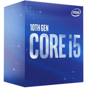 Intel® Core™ i5-10400F, S1200, 2.9-4.3GHz (6C/12T), 12MB Cache, No Integrated GPU, 14nm 65W, Box