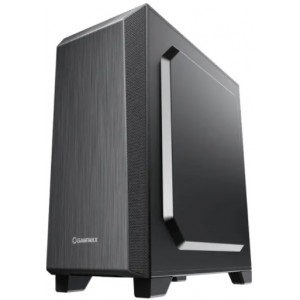 Case ATX GAMEMAX Nova N5, w/o PSU, 1x120mm, FRGB LED fan, ARGB LED strip, TG, USB 3.1, Black