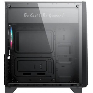 Case ATX GAMEMAX Nova N6, w/o PSU, 1x120mm, ARGB LED fan, ARGB LED strip, TG, USB 3.1, Black