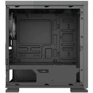 Case mATX GAMEMAX Dark Ranger, w/o PSU, 1x120mm Rainbow fan, USB3.1, Tempered Glass, Black