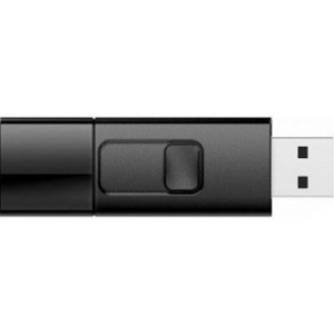 64GB USB3.0  Silicon Power Blaze B05 Black, (Read 45 MByte/s, Write 20 MByte/s)