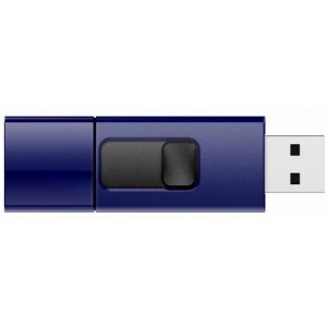 64GB USB3.0  Silicon Power Blaze B05 Blue, (Read 45 MByte/s, Write 20 MByte/s)