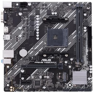 Материнская плата ASUS PRIME A520M-K, Socket AM4, AMD A520, mAT