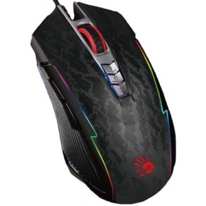 Gaming Mouse A4Tech Bloody P93s, Optical, 100-8000 dpi, 8 buttons, RGB, Macro, Ambidextrous, USB
