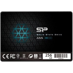 2.5" SSD 256GB  Silicon Power  Ace A55, SATAIII, SeqReads: 560 MB/s, SeqWrites: 530 MB/s, Controller Silicon Motion SM2258XT, MTBF 1.5mln, SLC Cash, BBM, SP Toolbox, 7mm, 3D NAND TLC
