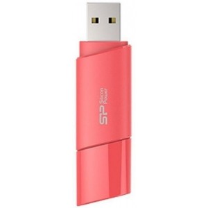 16GB USB2.0  Silicon Power Ultima U06 Pink, (Read 18 MByte/s, Write 10 MByte/s)
