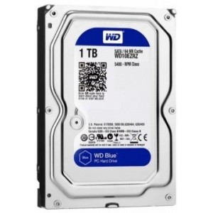 3.5" HDD 1.0TB  Western Digital WD10EZRZ Caviar® Blue™, 5400rpm, 64Mb, SATAIII, FR