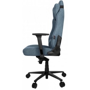 Gaming/Office Chair AROZZI Vernazza Soft Fabric, Blue Grey, Soft Fabric, max weight up to 135-145kg / height 165-190cm, Recline 165°, 3D Armrests, Head and Lumber cushions, Metal Frame, Aluminium wheelbase, Large nylon casters, W-28.5kg