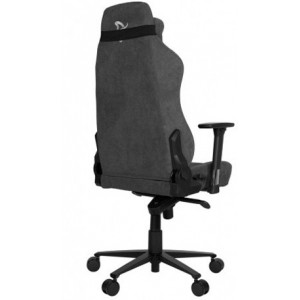 Gaming/Office Chair AROZZI Vernazza Soft Fabric, Dark Grey, Soft Fabric, max weight up to 135-145kg / height 165-190cm, Recline 165°, 3D Armrests, Head and Lumber cushions, Metal Frame, Aluminium wheelbase, Large  nylon casters, W-28.5kg