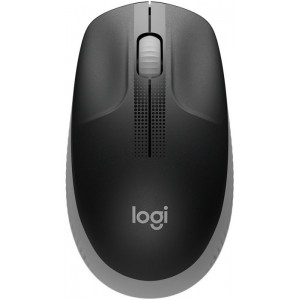 Logitech Wireless Mouse M190 Full-size - MID GREY - 2.4GHZ - EMEA - M190