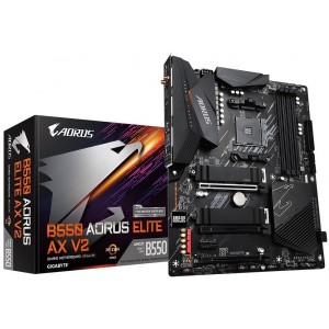 Материнская плата Gigabyte B550 AORUS ELITE AX V2  ATX, AM4, AMD B550
