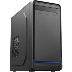 Case mATX 500W Sohoo 6503BK, 2xUSB2.0, Black, ATX-500W-12cm