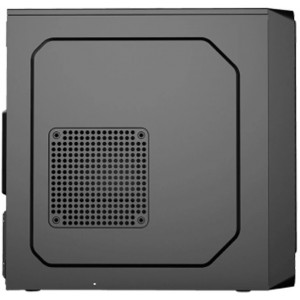 Case mATX 500W Sohoo 6503BK, 2xUSB2.0, Black, ATX-500W-12cm