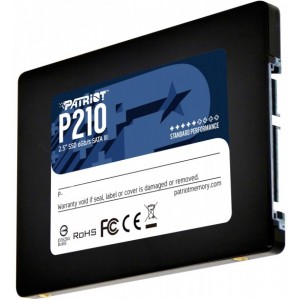 256GB SSD 2.5" Patriot P210 P210S256G25, 7mm, Read 500MB/s, Write 400MB/s, SATA III 6.0 Gbps, 32MB cache (solid state drive intern SSD/внутрений высокоскоростной накопитель SSD)
