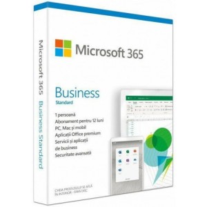 Microsoft 365 Business Standard Retail English Subscr 1 year CEE Only Medaless P6, MAC/WIN 