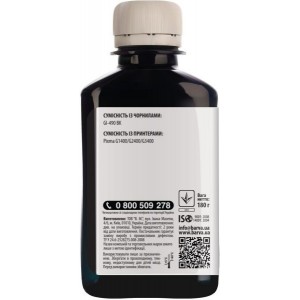 Ink Barva for G series Canon black (GI-490 BK) 180gr (G490-503)