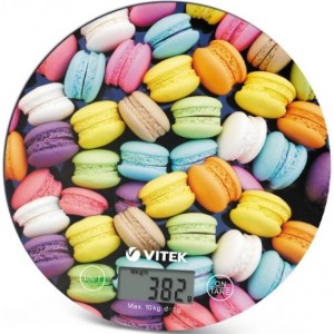 Kitchen Scale VITEK VT-2407, colourful (macaron)