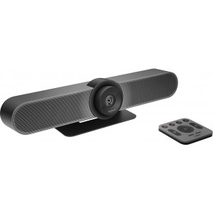 Conference Camera Logitech MeetUp, 4K Ultra HD, Diagonal: 120°, Auto-framing, up to 6 (8*) people