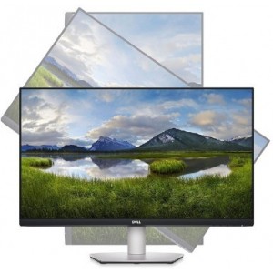 27" DELL S2721QS, Silver (IPS 4K-UHD, FreeSync 75Hz, 4ms, 350cd, HDMI+DP, Speakers, HAS/Pivot)