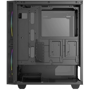Case ATX GAMEMAX Black Hole, w/o PSU, 2x200mm ARGB fans, PWM hub,Transparent panel, USB3.0, Black