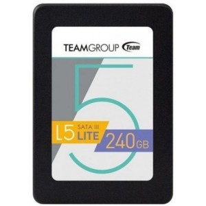 240GB SSD 2.5" Team L5 LITE (T2535T240G0C101), 7mm, Read 530MB/s, Write 400MB/s, SATA III 6.0 Gbps (solid state drive intern SSD/внутрений высокоскоростной накопитель SSD)