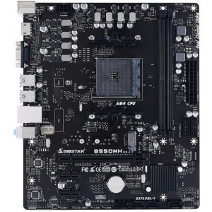 Материнская плата Biostar Racing B550MH, Socket AM4, AMD B550, mATX