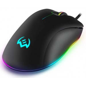 SVEN RX-G830 RGB Gaming, Optical Mouse, 500-6400 dpi, 5+1 buttons (scroll wheel), DPI switching modes, USB
