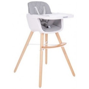 Feeding chair Kika Boo Woody Grey