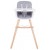 Feeding chair Kika Boo Woody Grey Feeding chair Kika Boo Woody Grey