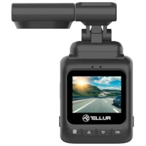 Car Video Recorder Tellur Dash Patrol DC2, FullHD 1080P, GPS, Black