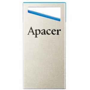 128GB USB3.1 Flash Drive Apacer AH155, Silver, Super-Mini, Metal Case, Capless (AP128GAH155U-1) 