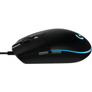 Logitech Gaming Mouse G203 Prodigy LIGHTSYNC RGB lighting, 6 Programmable buttons, 200- 8000 dpi, Black, 910-005796