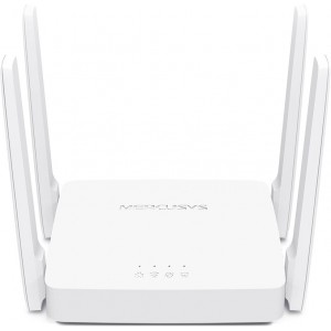 MERCUSYS AC10 AC1200 Dual Band Wireless Router, 867Mbps at 5Ghz + 300Mbps at 2.4Ghz, 802.11ac/a/b/g/n, 1 WAN + 2 LAN, 4 external antennas
