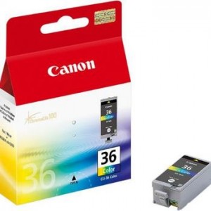 Ink Cartridge Canon CL-36, color (c.m.y), 12ml, for TR150, mini 260