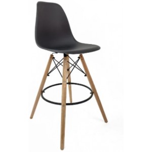 Барный стул AMF Bravo Hoker Black