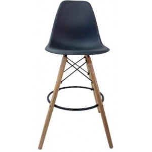 Барный стул AMF Bravo Hoker Black