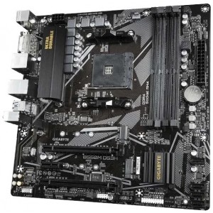 Материнская плата Gigabyte B550M DS3H 1.0 mATX, AMD B550, Socket AM4