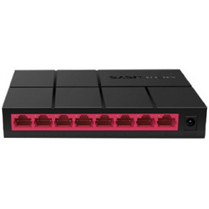 MERCUSYS MS108G 8-port 10/100/1000M mini Desktop Switch, 8 10/100/1000M RJ45 ports, Plastic case