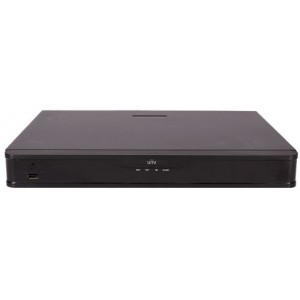 UNV NVR302-08S-P8, 8-ch, 2 SATA, 8 PoE, Incoming Bandwidth 64Mbps, 1x LAN, Audio In/Out 1/1, Alarm In/Out 4/1, 4 x 1080P@30 / 2 x 4MP@30 / 1 x 4K@30,1U, H.265&4K