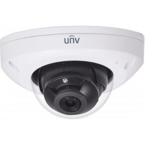 UNV IPC312SR-VPF28-C, 2Mp, 1/2.9" CMOS, Fixed lens 2.8mm, IR 30m, ICR, 1920x1080:30fps, Ultra 265/H.264/MJPEG, Triple streams, MicroSD, CorridorMode, Mic, AudioI/O 1/1, DWDR, LightHunter, IP67&IK10, 3-Axis, Smart functions, car-grade LED, DC12V/PoE