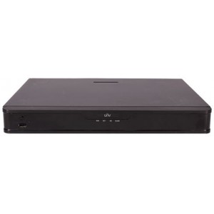 UNV NVR302-16S2-P16, 16-ch, 2 SATA interface, 16 PoE, Incoming Bandwidth 160Mbps, Audio 1/1,  8 x 1080P@30 / 4 x 4MP@30 / 2 x 4K@30, 1U, H.265&4K