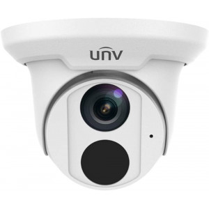 UNV IPC3615ER3-ADUPF28M, 5Mp, 1/2.7" CMOS, Fixed lens 2.8mm, IR up to 30m, ICR, 2592x1944 20fps, 2560x1440 30fps, Ultra 265/H.264/MJPEG, Triple streams, Corridor Mode, MicroSD, 120dB WDR, Built-in Mic, IP67, 3-Axis, LightHunter, DC12V/PoE
