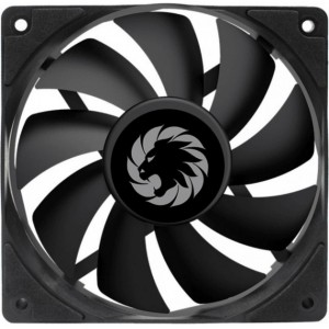 PC Case Fan GAMEMAX GMX-WFBK-BK, 120mm, 23.4dB, 46.5 CFM, 1200PM, Hydraulic bearing, PWM, 4pin,Black