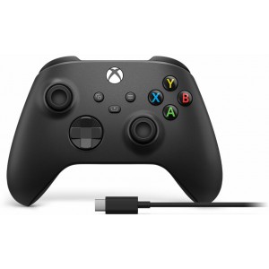 Controller wireless Xbox Series With Cable, Black 