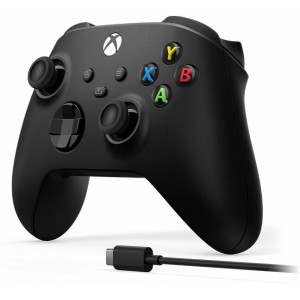 Controller wireless Xbox Series With Cable, Black 
