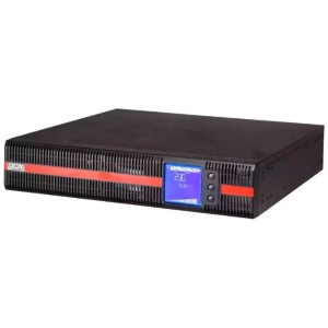 UPS PowerCom MRT-2000, Rack&Tower, 2000VA/2000W, Online, LCD, USB,SNMP SLOT, Ex. Batt. Con., 2xShuko